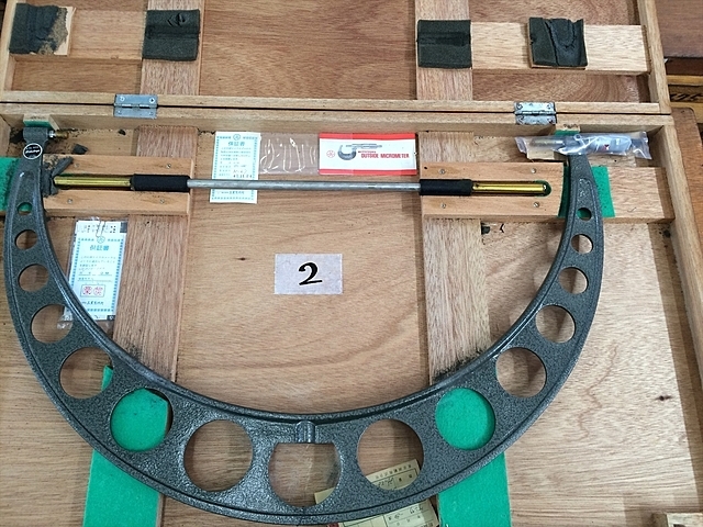 A109147 外側マイクロメーター ミツトヨ OM-600(103-160) | 株式会社