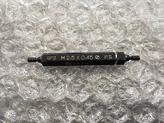 A107163 ネジプラグゲージ トーソク M2.5P0.45