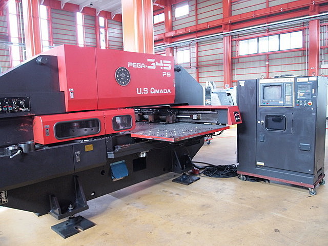 P002756 タレットパンチプレス アマダ PEGA345Q | 株式会社 小林機械