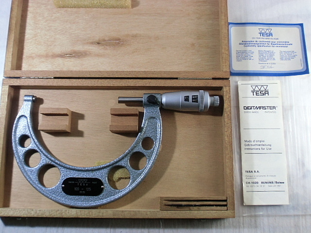 A025323 外側マイクロメーター テサ | 株式会社 小林機械