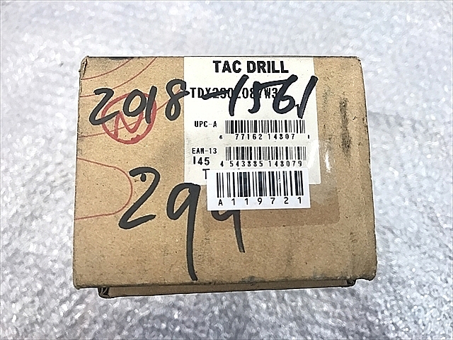 A119721 スローアウェイドリル 新品 タンガロイ TDX290L087W32_1