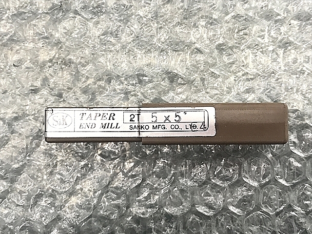 A116742 エンドミル 新品 S&K 2T 5×5°
