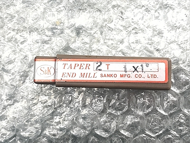 A116738 エンドミル 新品 S&K 2T 1×1°