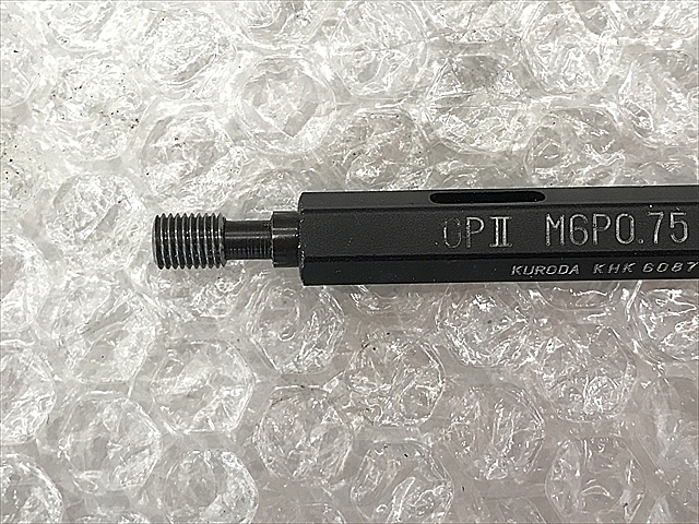 A116373 ネジプラグゲージ -- M6P0.75_1
