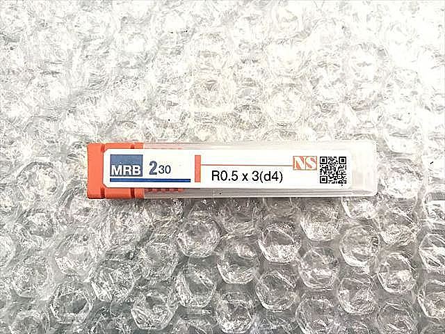 A113327 ボールエンドミル 新品 NS TOOL MRB230 R0.5×3(d4)