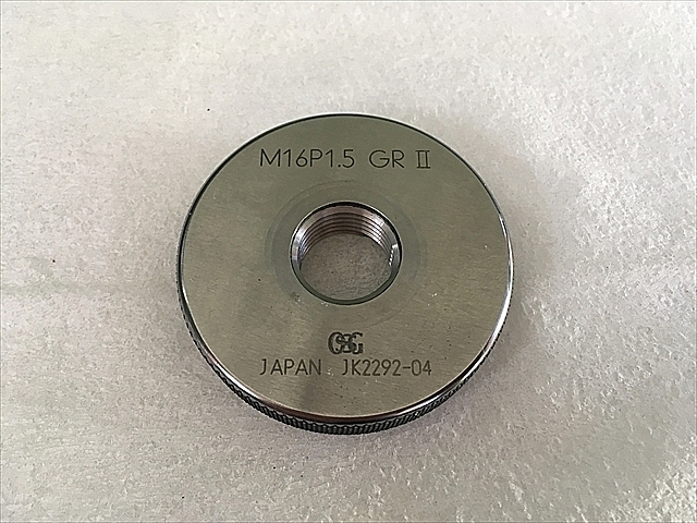 A115196 ネジリングゲージ OSG M16P1.5 | 株式会社 小林機械