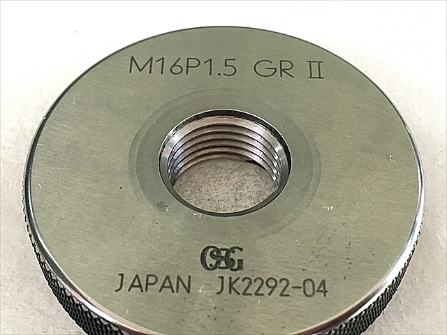 A115196 ネジリングゲージ OSG M16P1.5 | 株式会社 小林機械 A115196 ネジリングゲージ OSG M16P1.5 | 株式会社 小林機械