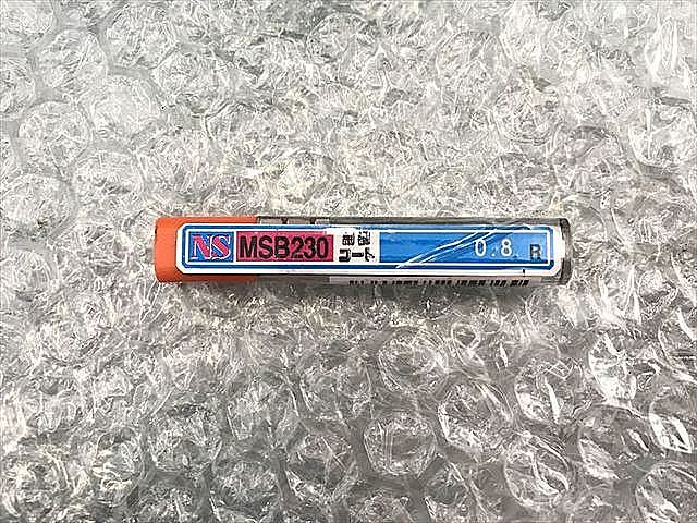 A113099 ボールエンドミル 新品 NS TOOL MSB230 0.8R_0