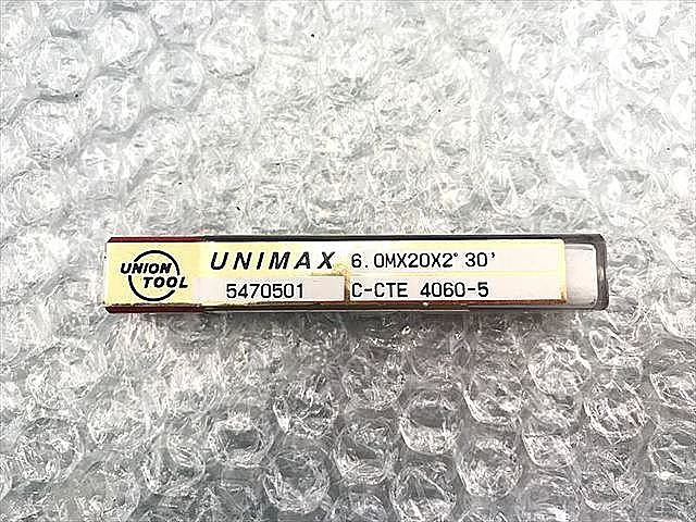 A113125 エンドミル 新品 UNIMAX C-CTE 4060-5 6.0M×20×2°30'