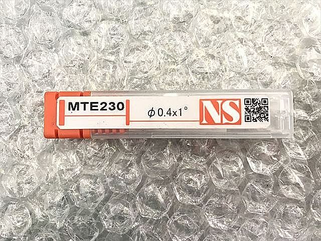 A113078 エンドミル 新品 NS TOOL MTE230 φ0.4×1°