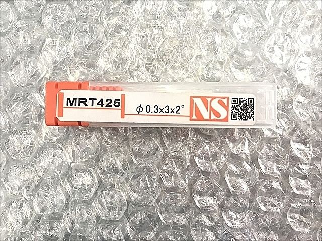 A113085 エンドミル 新品 NS TOOL MRT425 φ0.3×3×2°