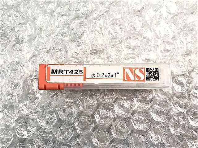 A113059 エンドミル 新品 NS TOOL MRT425 φ0.2×2×1°
