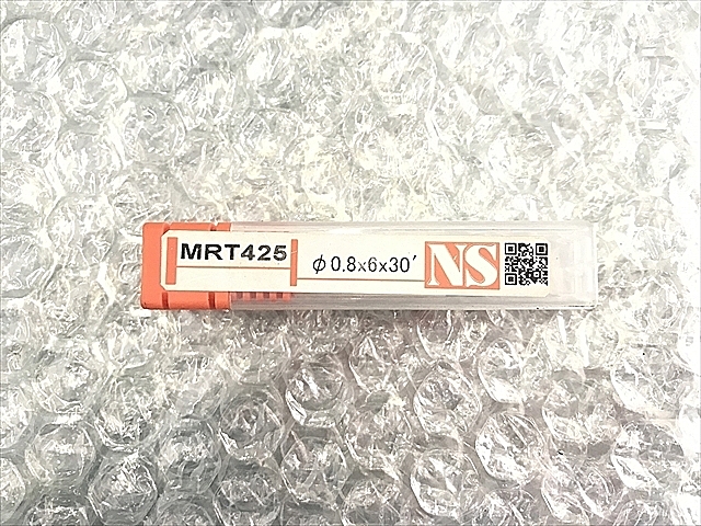 A113055 エンドミル 新品 NS TOOL MRT425 φ0.8×6×30'