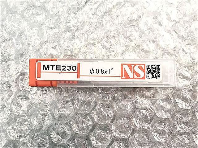 A113058 エンドミル 新品 NS TOOL MTE230 φ0.8×1°