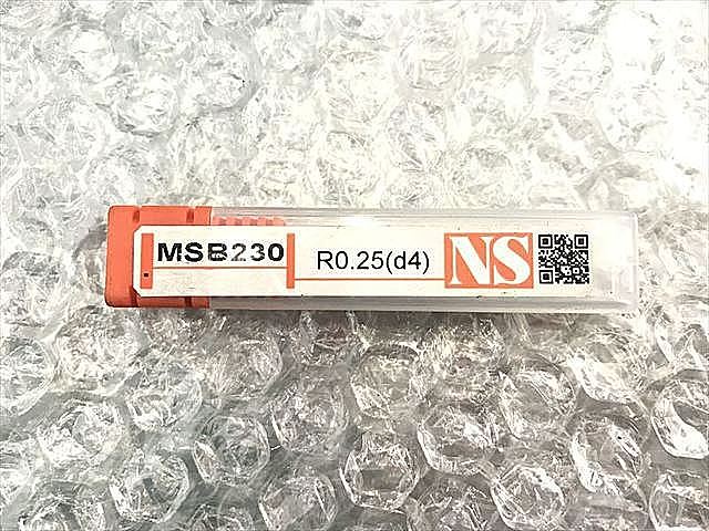 A113092 ボールエンドミル 新品 NS TOOL MSB230 R0.25(d4)_0