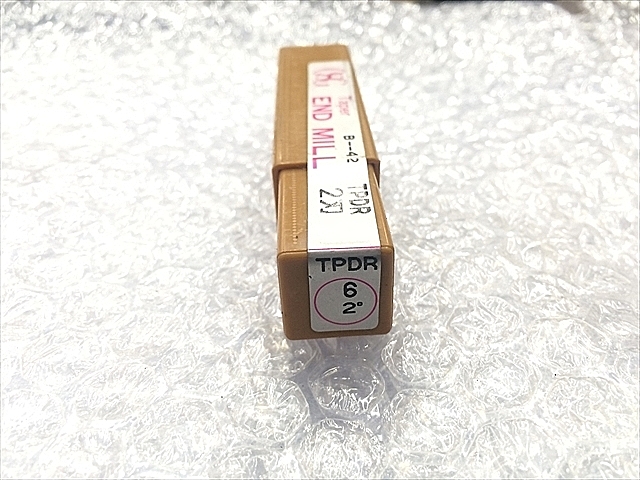 A112766 エンドミル 新品 OSG TPDR 6×3°_1