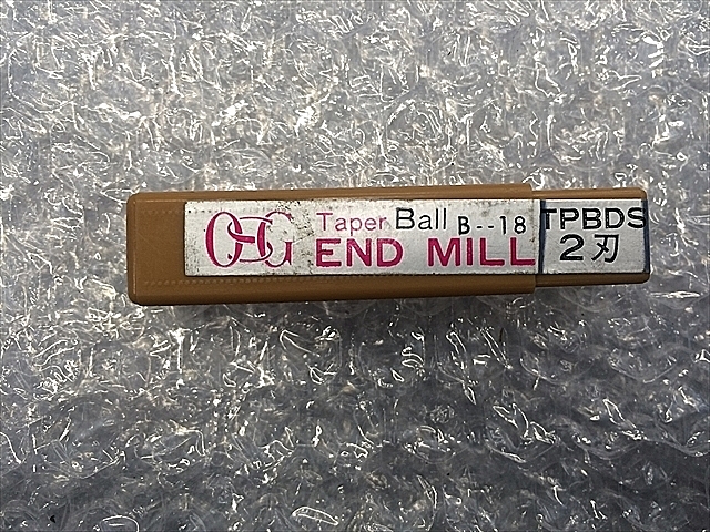 A112186 エンドミル 新品 OSG TPBDS R1×3°_0