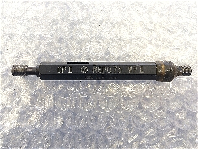 A112317 ネジプラグゲージ -- M6P0.75_1