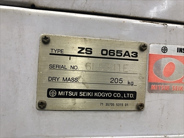 C111862 スクロールコンプレッサー 三井精機 ZS065A3 | 株式会社 C111862 スクロールコンプレッサー 三井精機 ZS065A3 | 株式会社