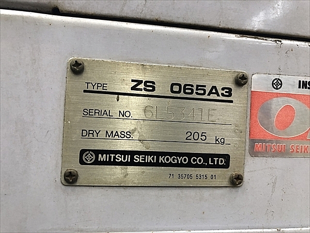 C111862 スクロールコンプレッサー 三井精機 ZS065A3_5