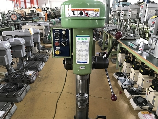 タッピングボール盤 KRT-420 KIRA 三相200V 税込￥77,000-【店頭引取
