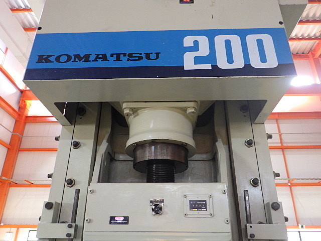 H014958 C型プレス コマツ OBS200-2 | 株式会社 小林機械