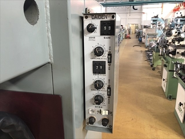 C106840 スポット溶接機 DAIDEN SL-AJ-400 | 株式会社 小林機械 C106840 スポット溶接機 DAIDEN SL-AJ-400 | 株式会社 小林機械