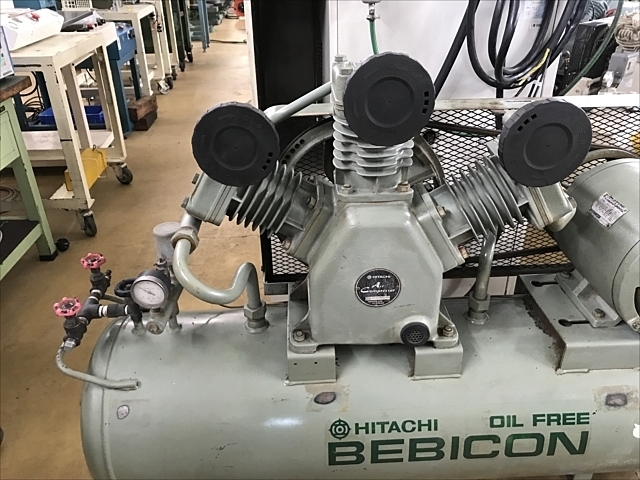 C102302 レシプロコンプレッサー 日立 5.5OP-8.5T50Hz | 株式会社 小林機械