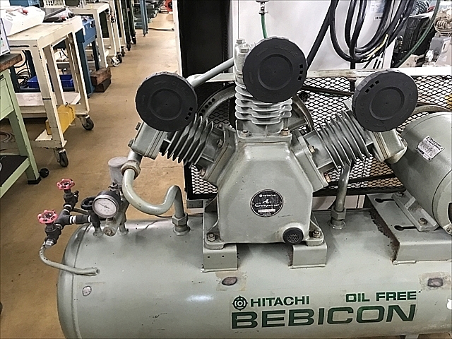 C102302 レシプロコンプレッサー 日立 5.5OP-8.5T50Hz | 株式会社 小林機械