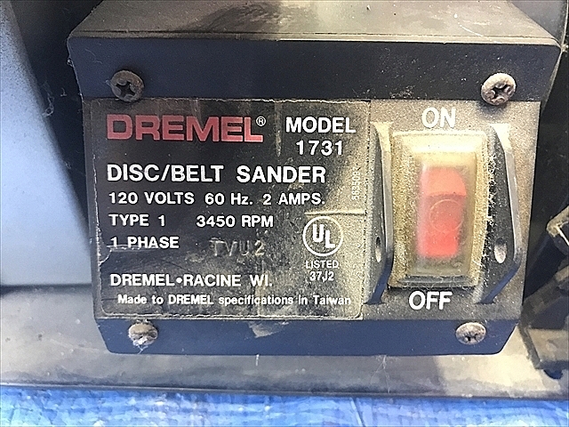 Z048690 ディスク/ベルトサンダー -- MODEL 1731 | 株式会社