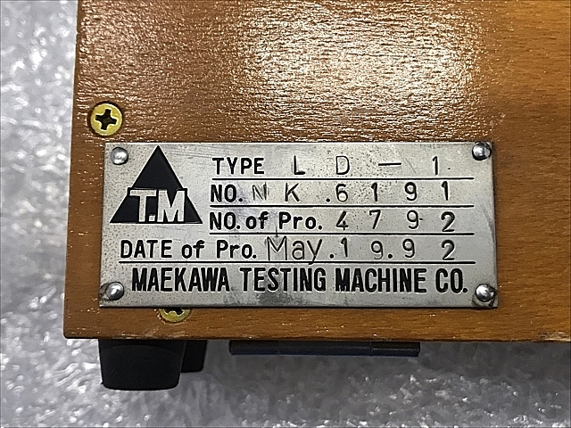 C103054 材料試験機 前川試験機製作所 LD-1_5