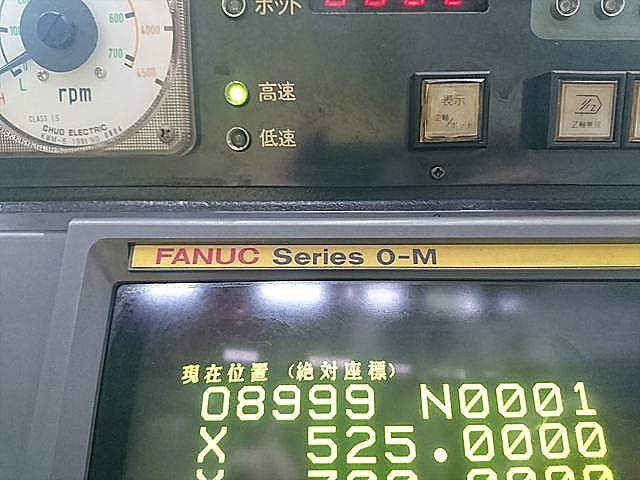 P006598 立型マシニングセンター 牧野フライス製作所 FNC106-A20