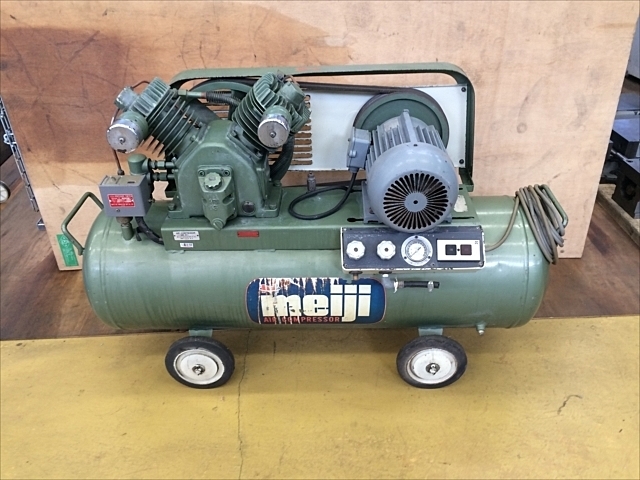 C102109 レシプロコンプレッサー 明治機械 GN-3 | 株式会社 小林機械 C102109 レシプロコンプレッサー 明治機械 GN-3 | 株式会社 小林機械