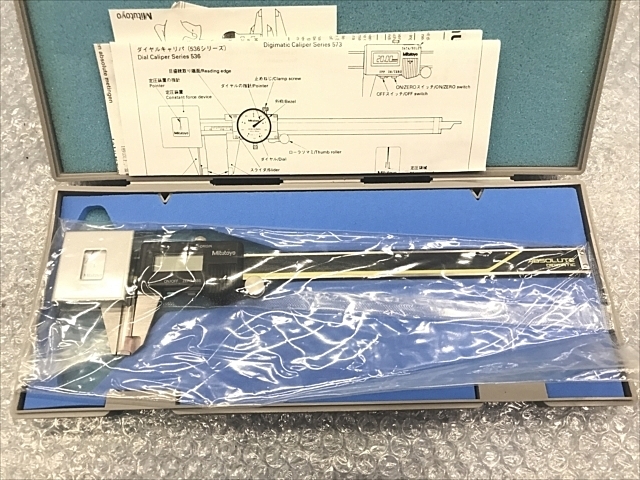 C102230 デジタル指示ノギス ミツトヨ NTD25-20C(573-191-10) | 株式 