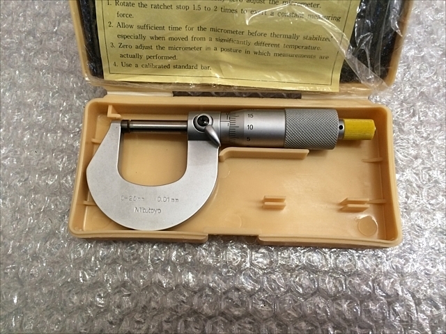 C101629 外側マイクロメーター ミツトヨ M210-25(101-103) | 株式会社