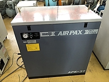5馬力コンプレッサー / 明治(meiji) AirPax APK-37B 6P ★中古★ kikaihanbai-2_foh-37a5p