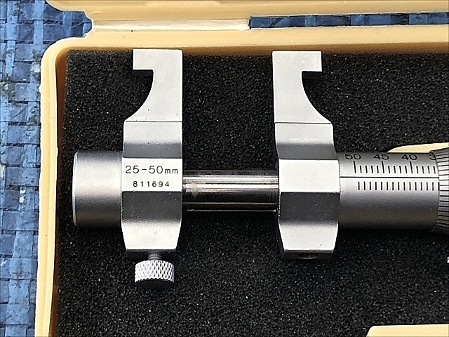 MITUTOYOミツトヨ　キャリパー形内側マイクロメーター　175-200mm ミツトヨ（Mitutoyo） IMP-50 キャリパー形内側マイクロメータ IMP50