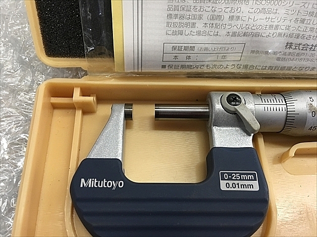 A132451 外側マイクロメーター ミツトヨ M317-25(102-701)_6