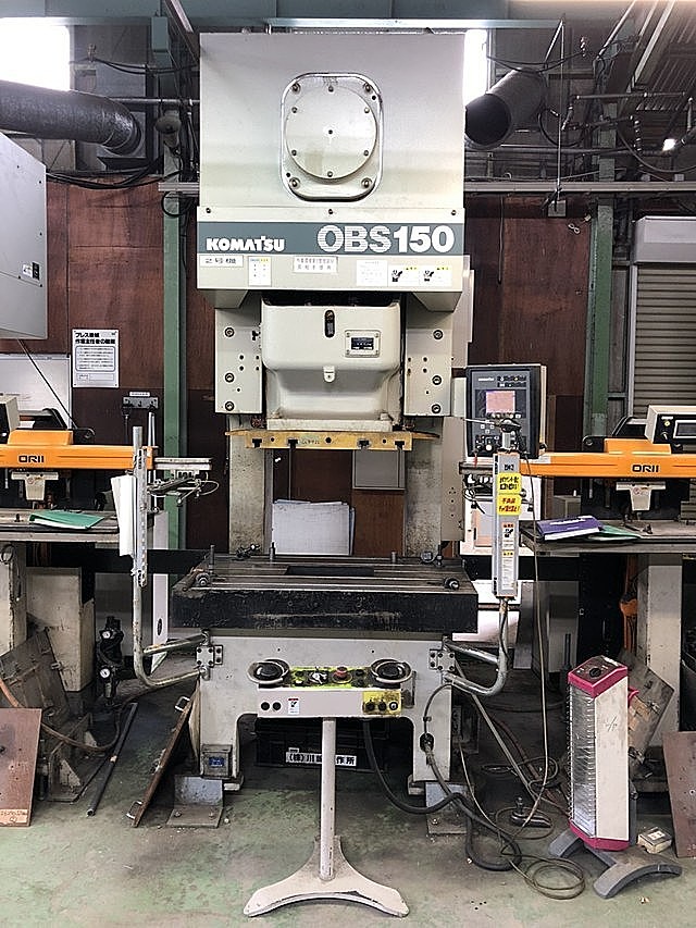 H013755 C型プレス コマツ OBS150-6K3 | 株式会社 小林機械