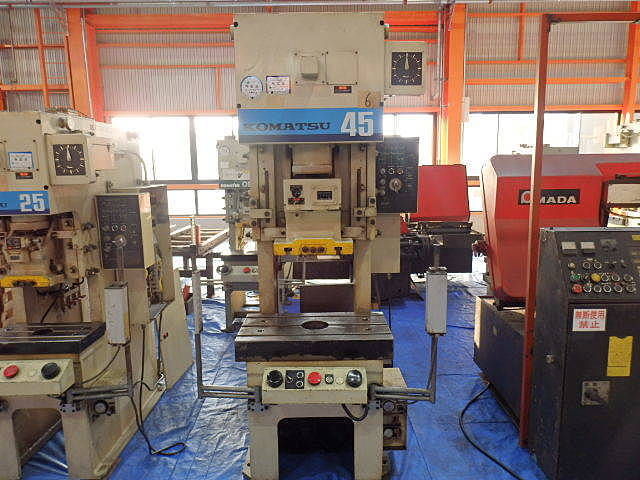 H013431 C型プレス コマツ OBS45-3 | 株式会社 小林機械