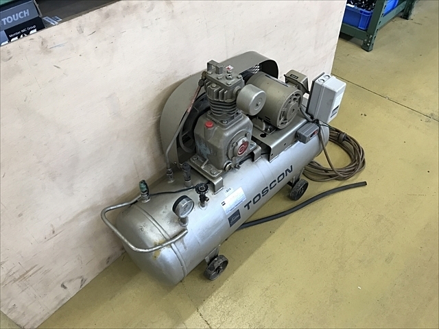 ほ レシプロコンプレッサー 東芝 TOSCON L2-3.7kW 200V 50Hz 260L大 