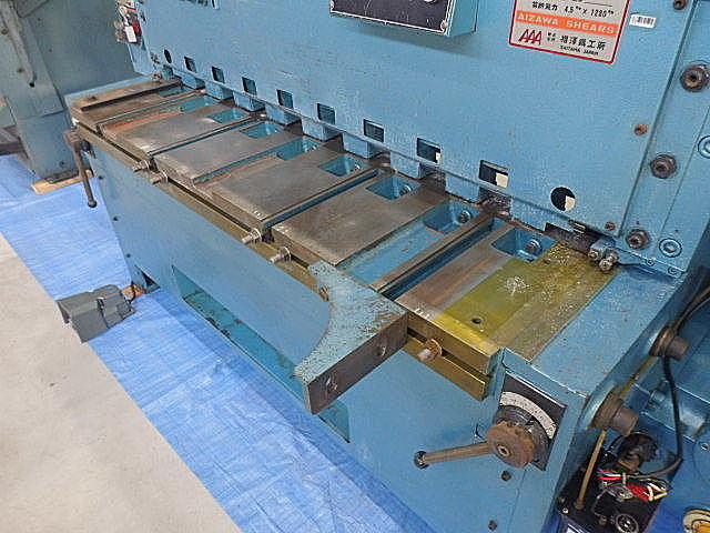 H013218 シャーリング 相澤鐵工所 A3-512 | 株式会社 小林機械 H013218 シャーリング 相澤鐵工所 A3-512 | 株式会社 小林機械