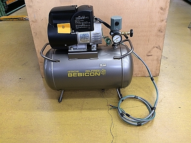 A128166 レシプロコンプレッサー 日立 0.4LE-8T | 株式会社 小林機械