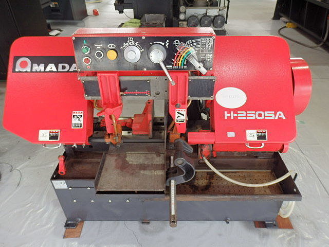 H013216 バンドソー アマダ H-250SA | 株式会社 小林機械