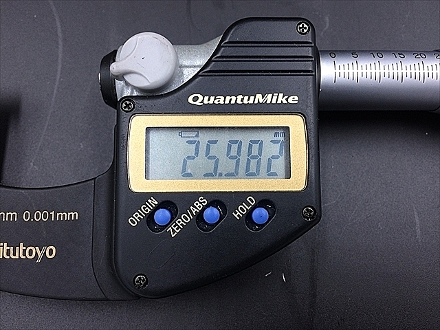 A127585 デジタル外側マイクロメーター ミツトヨ MDE25PJ(293-145)_3