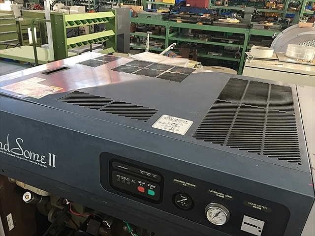 【SOLD OUT】KOBELCO コベルコ スクリュー コンプレッサー HM22A 30馬力 428時間 タンク付 付属品一式【農機具でっく】【福岡】【その他農機具】【SOLD OUT】 A126576 スクリューコンプレッサー コベルコ HM22A | 株式会社 小林機械