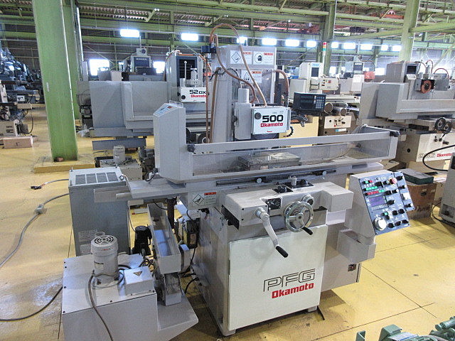H012981 平面研削盤 岡本工作 PFG-500DXAL | 株式会社 小林機械 H012981 平面研削盤 岡本工作 PFG-500DXAL | 株式会社 小林機械