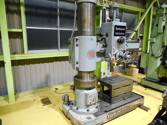 H012673 ラジアルボール盤 富永鉄工所 TRE-1000A | 株式会社 小林機械