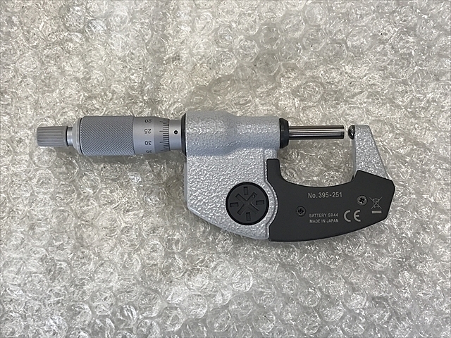A122025 デジタル片球面マイクロメーター ミツトヨ BMS-25MJ(395 A122025 デジタル片球面マイクロメーター ミツトヨ BMS-25MJ(395