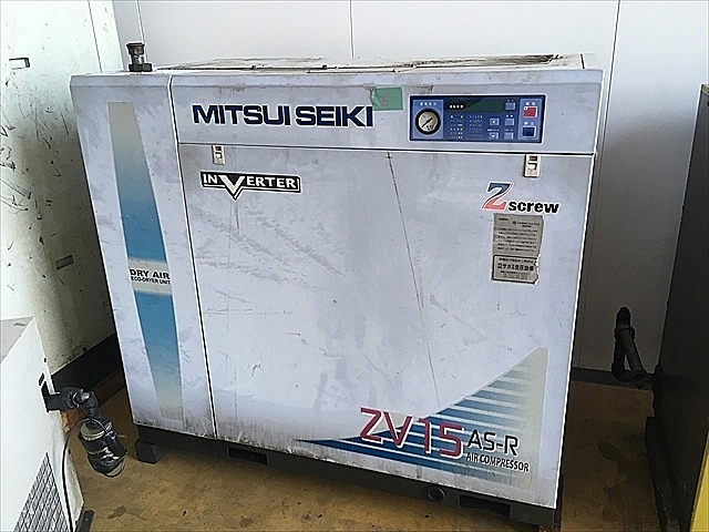 A118765 スクリューコンプレッサー 三井精機 ZV15AS3-R | 株式会社